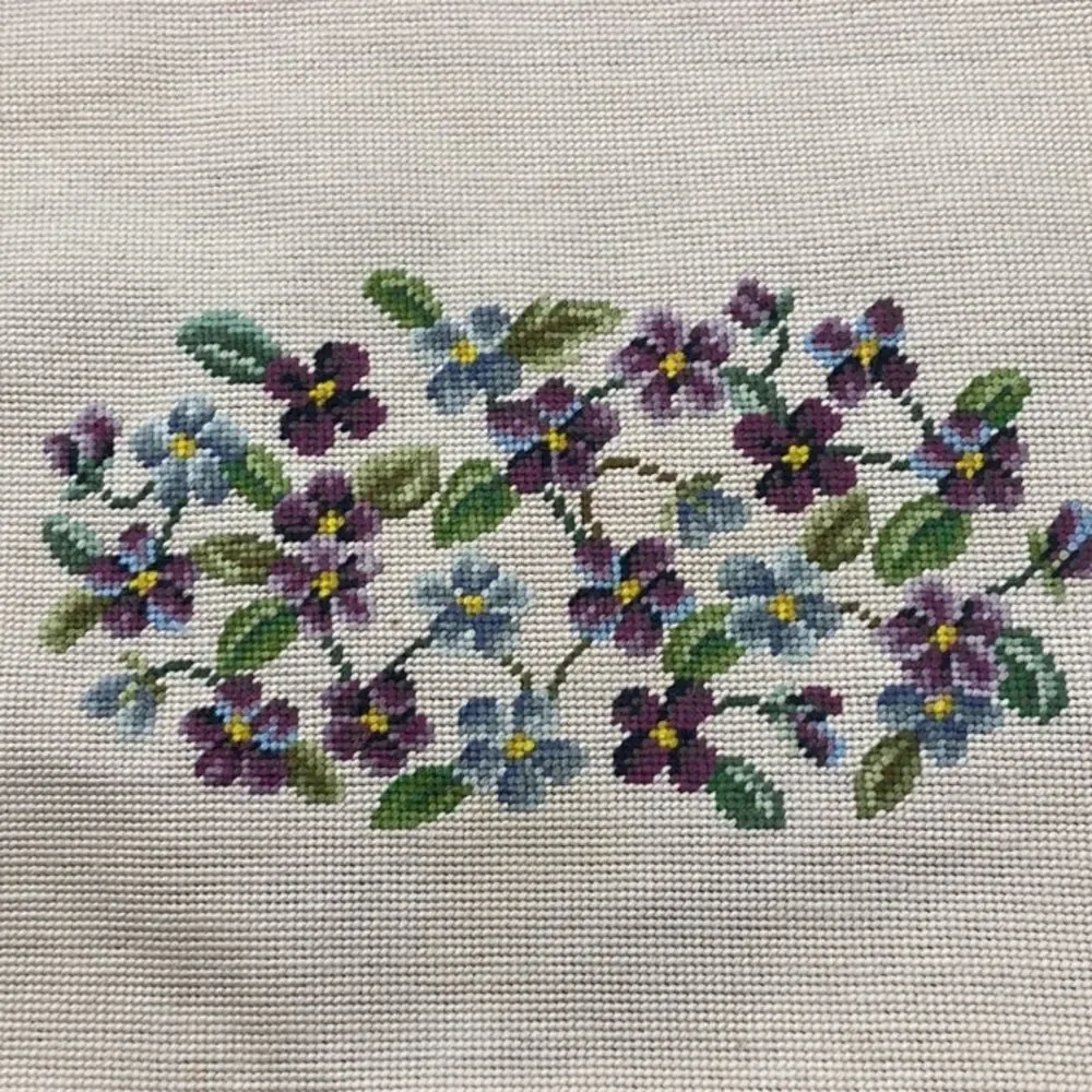 Vintage Handmade Cross Stitch Sewing Crochet Decoration
